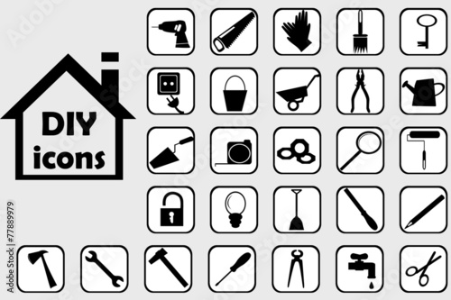 DIY icons set