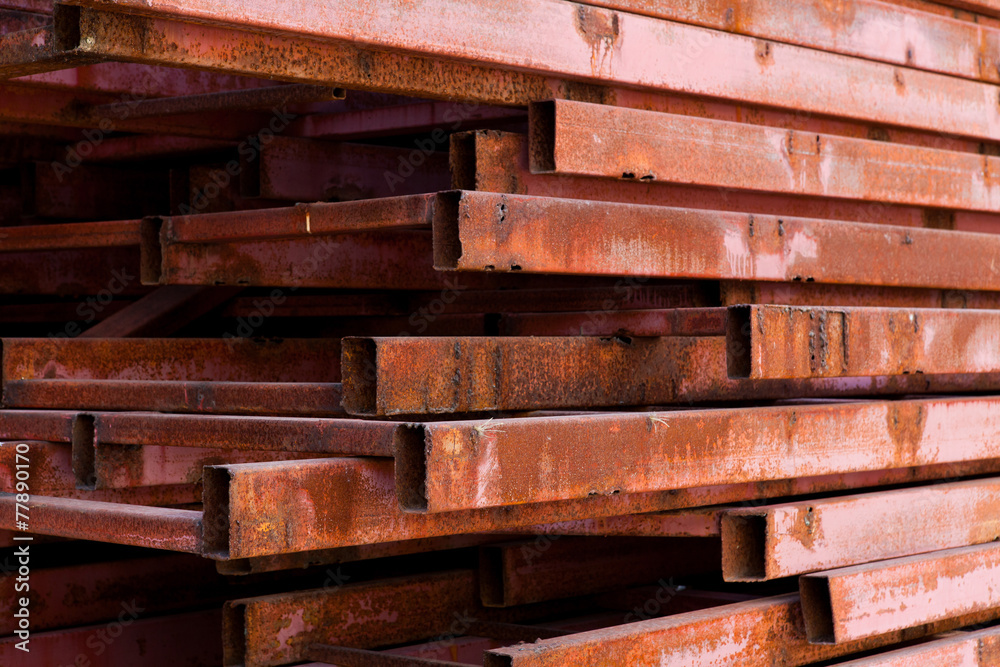 Pipes metal square section for construction Pipes metal square section for construction