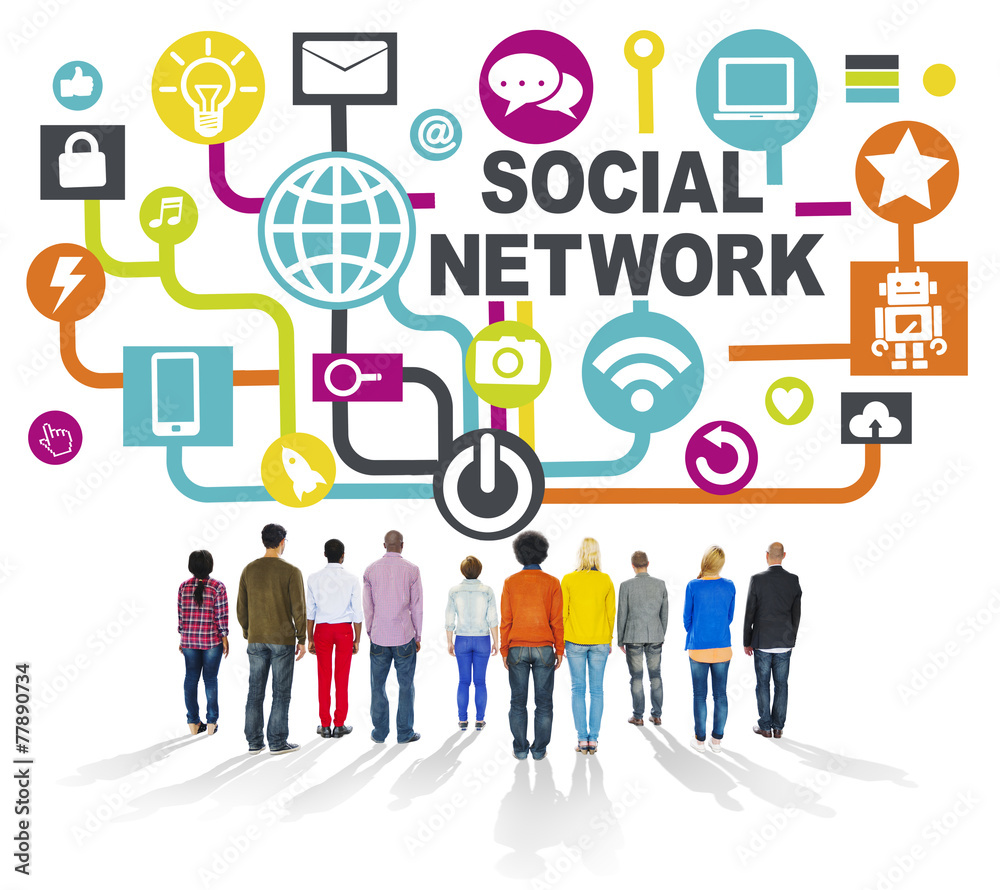 People Togetherness Communication Social Network Concept People Togetherness Communication Social Network Concept
