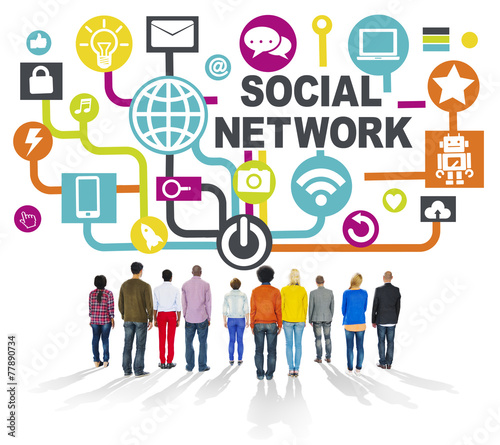 People Togetherness Communication Social Network Concept