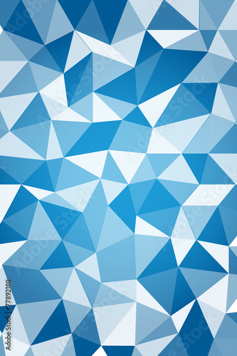 blue geometric background
