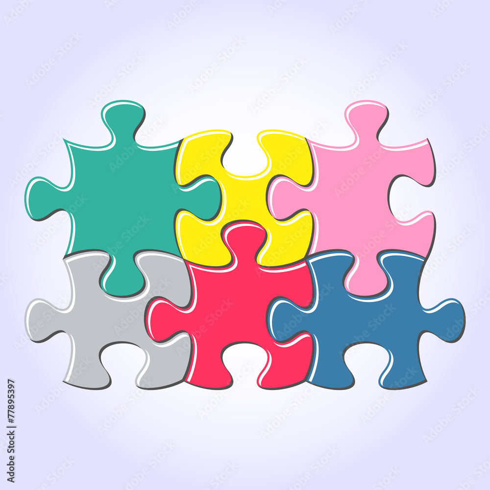 Puzzle pieces Puzzle pieces