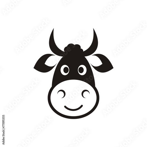 Cow head icon