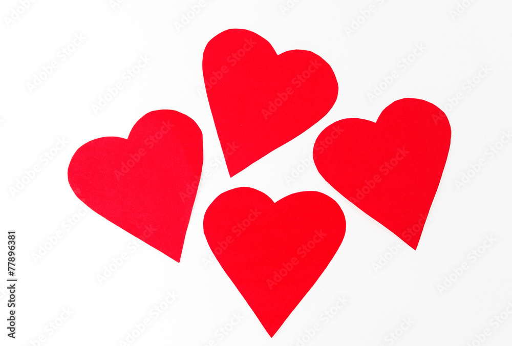 The postcard. Valentine's Day The postcard. Valentine's Day