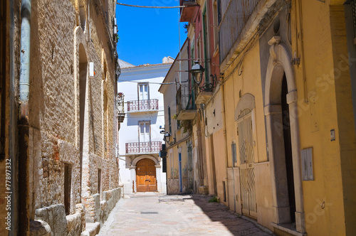 Fototapeta Naklejka Na Ścianę i Meble -  Alleyway. San Severo. Puglia. Italy.