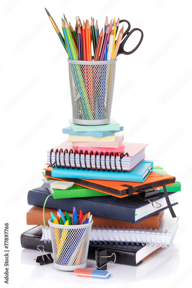 Фотография School and office supplies