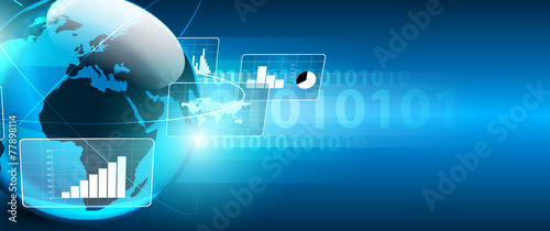 affari, network, internet, comunicazione
