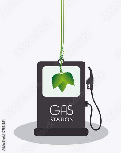 Ecology design, vector illustration.