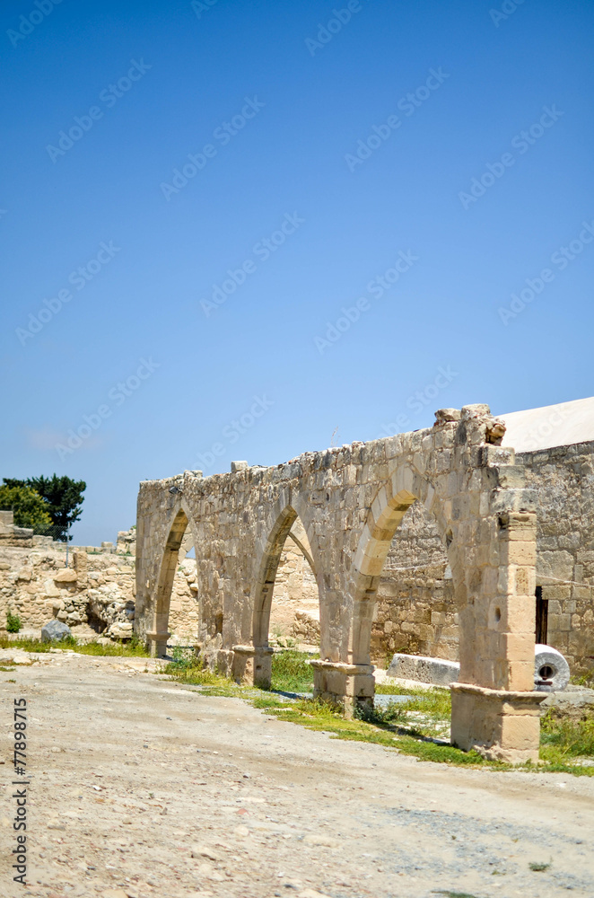 The Church of Panagia Katholiki, Kouklia village, Cyprus