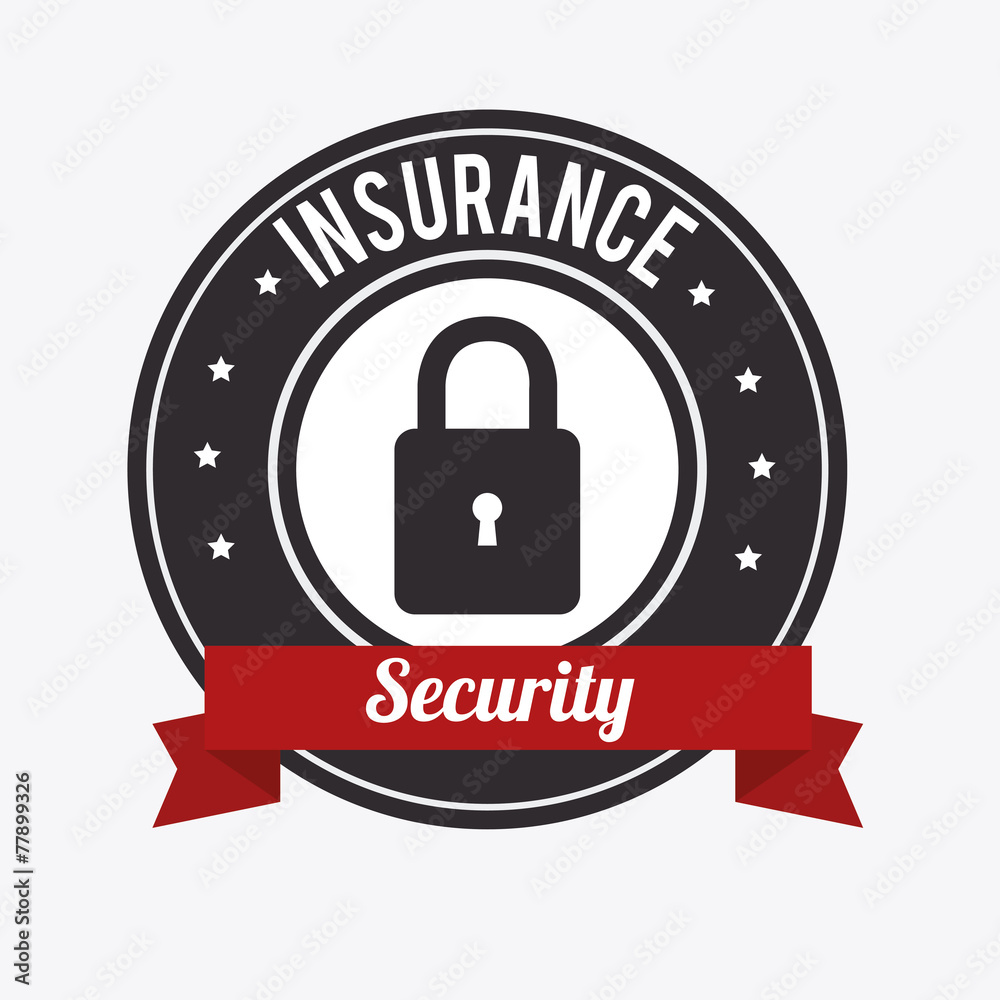 Insurance design, vector illustration. Insurance design, vector illustration.