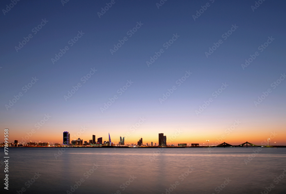 Bahrain skyline