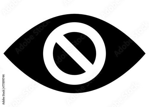 Do not spy icon
