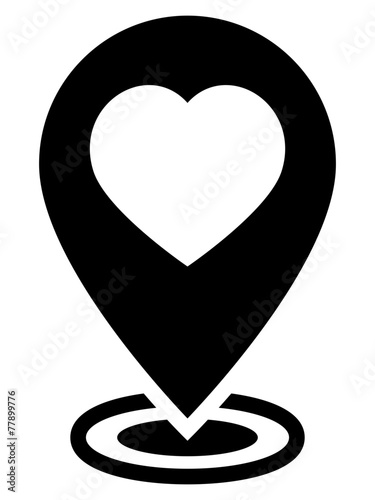 Like map pointer icon