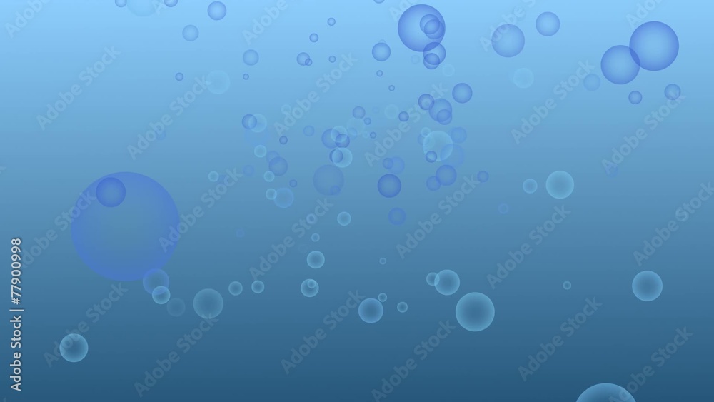 Abstract bubble blue background Abstract bubble blue background