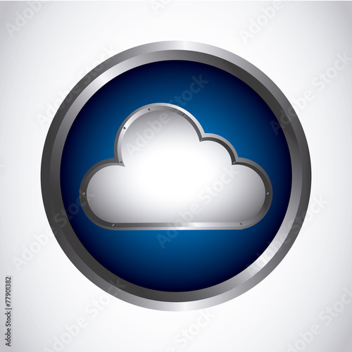 cloud button