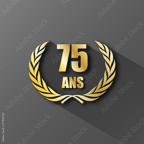 COURONNE DE LAURIERS 75 ANS (anniversaire palme prix)