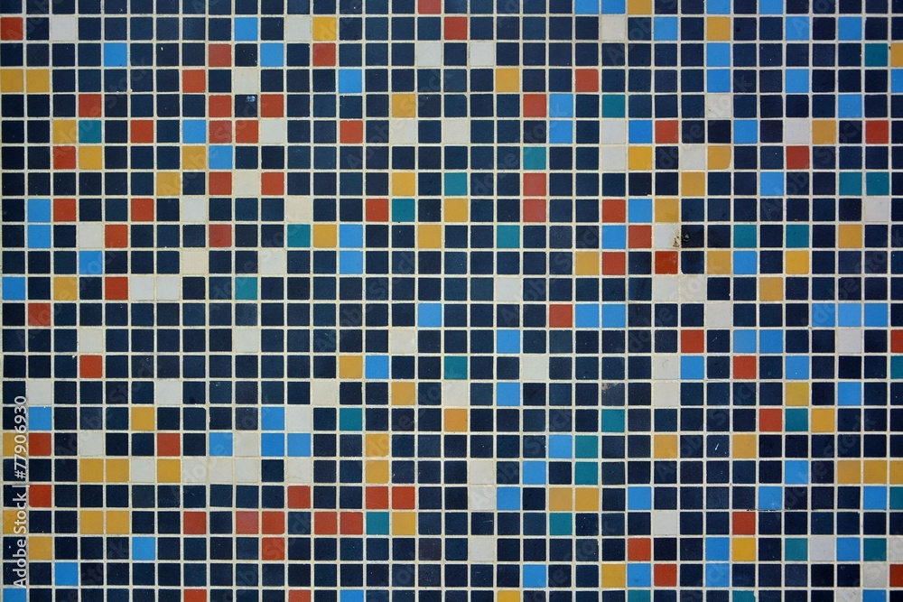 Fototapeta premium Stone wall with abstract pattern