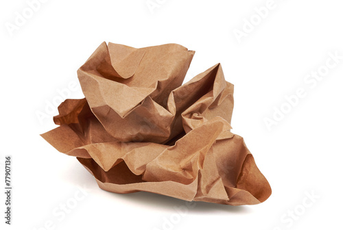 Obraz na płótnie Recycled Paper Wad