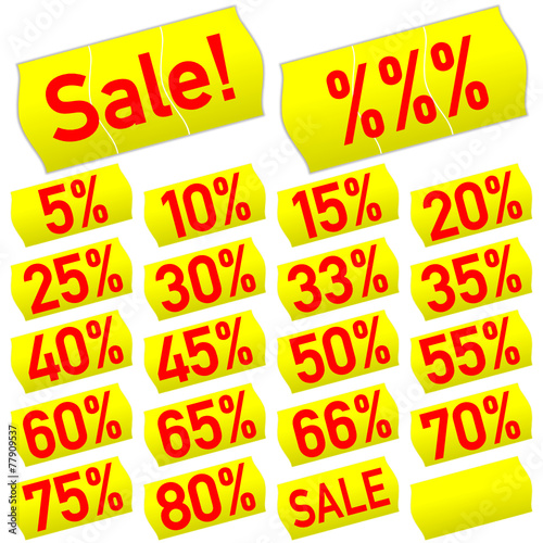 Sale Ausverkauf Preisettikett #150209-04