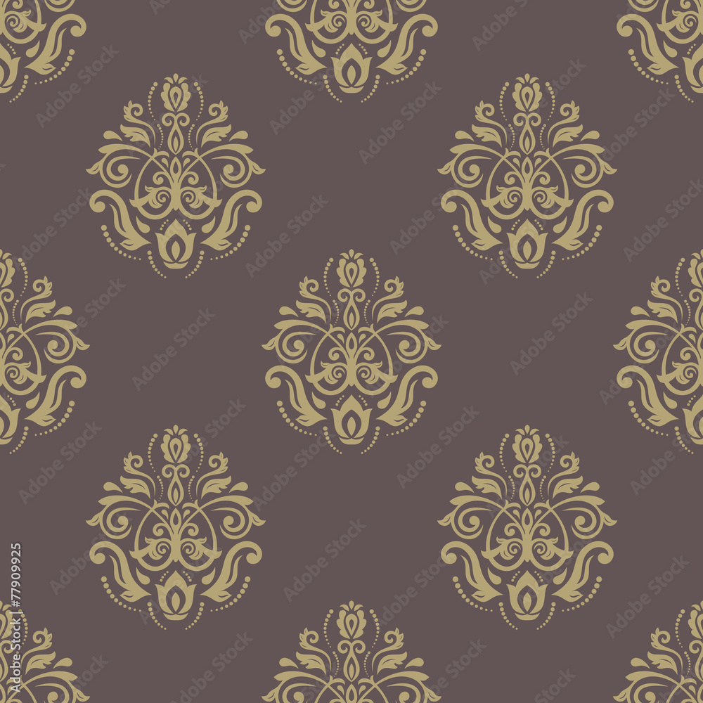Seamless Orient Vector Background