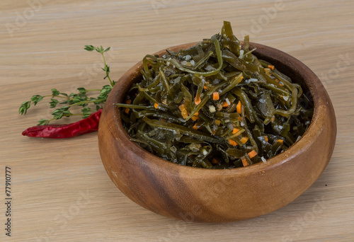 Laminaria salad