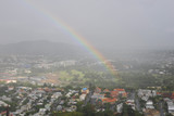 Rainbow over Brisbane Australia