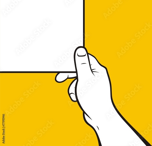 Paper hand