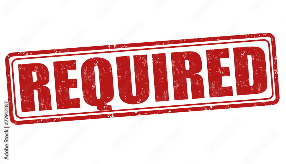 number required meaning