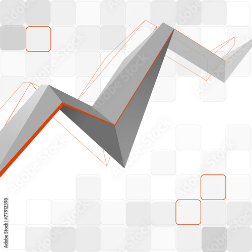 Low poly abstract design