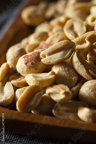 Organic Roasted Salty Peanuts