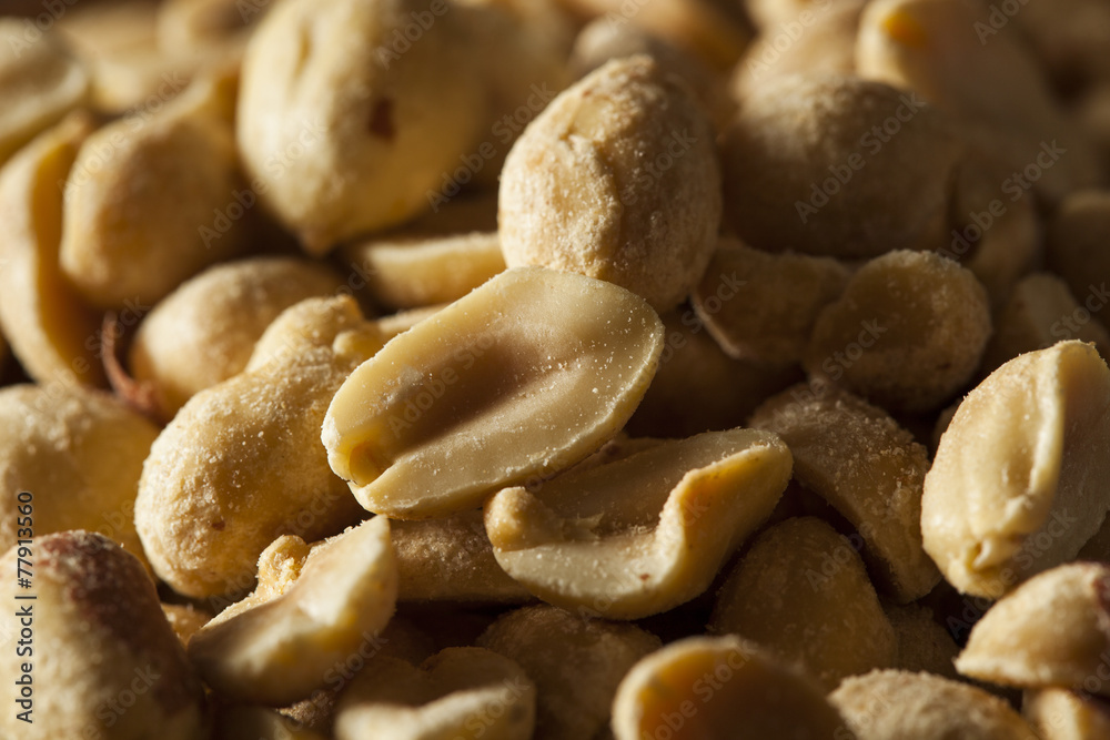 Fototapeta premium Organic Roasted Salty Peanuts