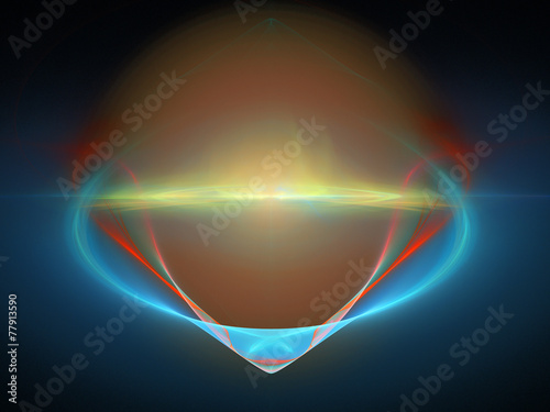Konstfotografi Abstract fractal background