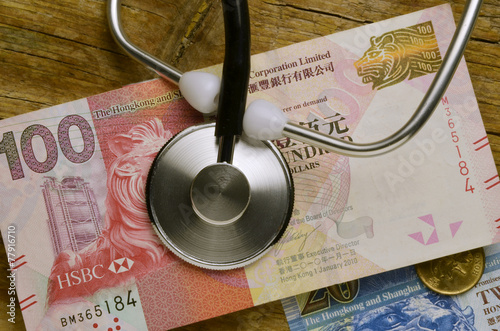 Hong Kong dollar 香港圓 Dólar Dollaro Hongkong hongkonghese de photo