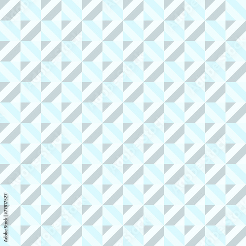 Blue Abstract Rectangle Seamless Pattern