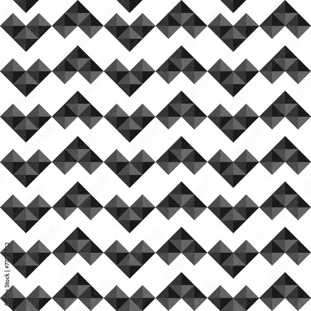 seamless geometric pattern of triangles