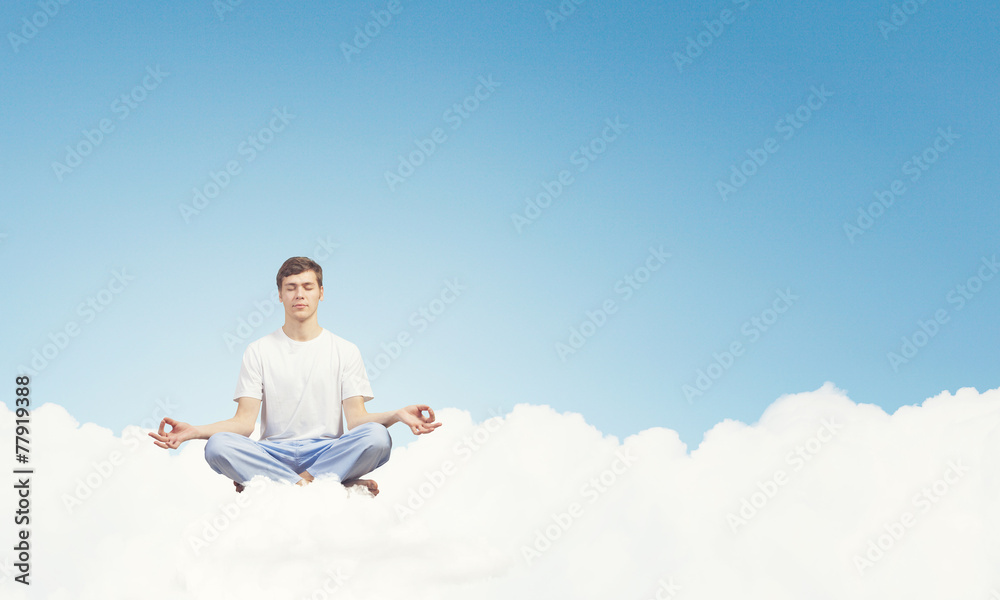 Yoga practicing