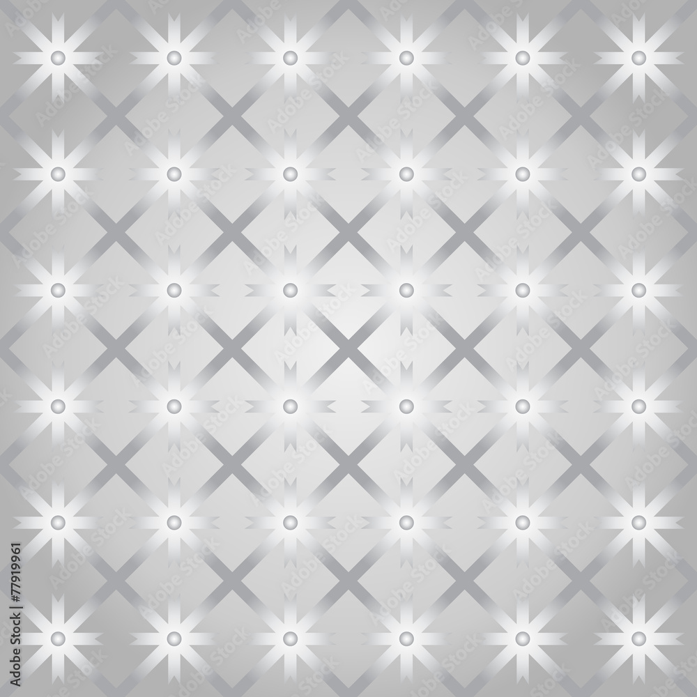 Silver Asterisk and Circle and Triangle Seamless Pattern Silver Asterisk and Circle and Triangle Seamless Pattern