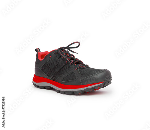 sneakers isolated on the white background