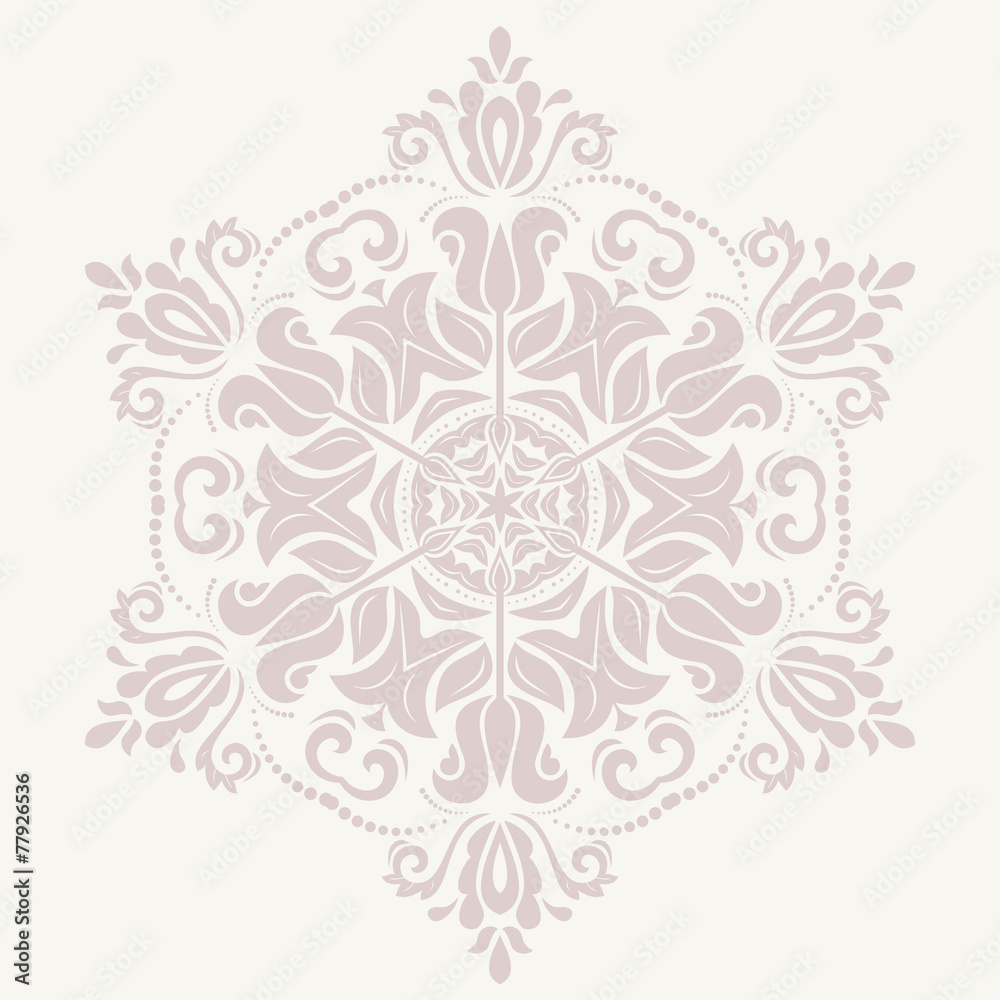 Orient Abstract Vector Pattern Orient Abstract Vector Pattern