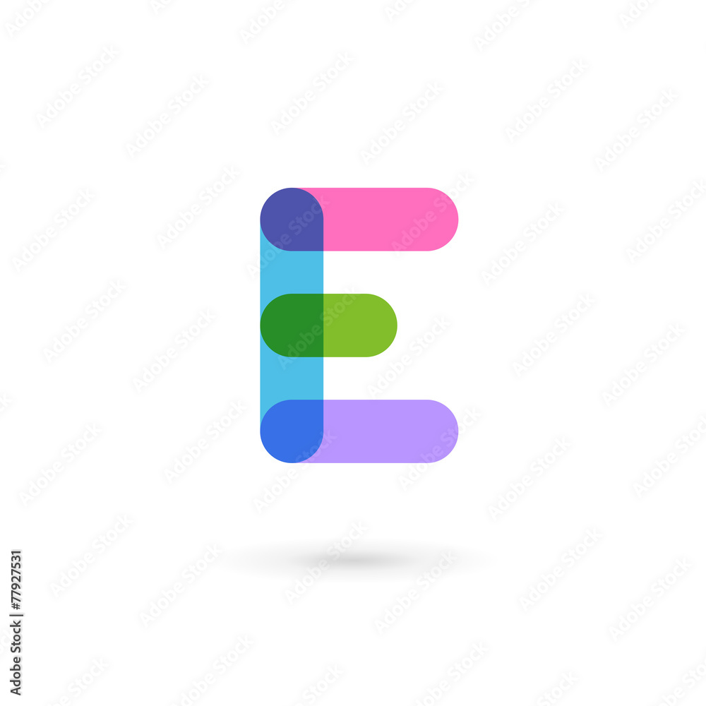 Letter E logo icon design template elements Letter E logo icon design template elements