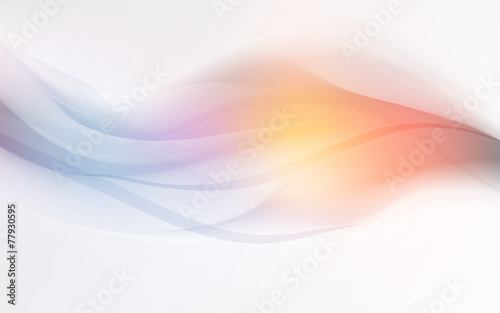 background blue wave flow abstract soft light sky pastel vector