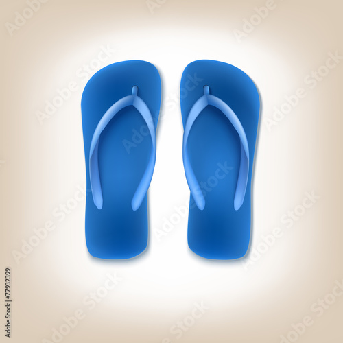 Beach Slippers Icon