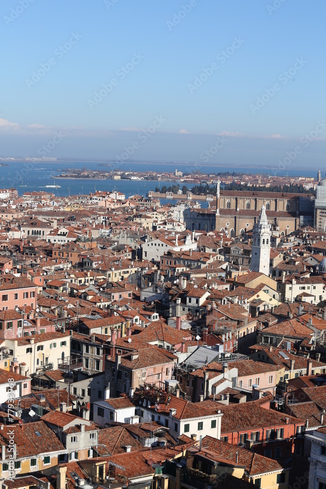 Views of Venice from the Saint Mark Bell Tower