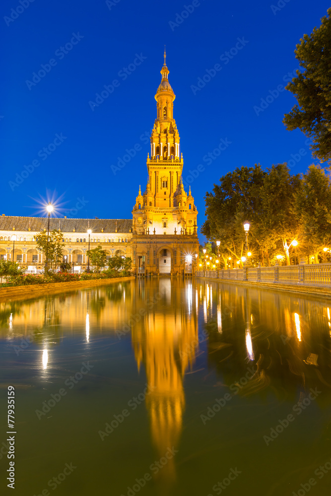 espana Plaza in Seville