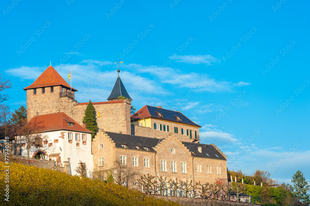 Schloss Eberstein, Gernsbach Obertsrot, Schwarzwald, Baden-Würt