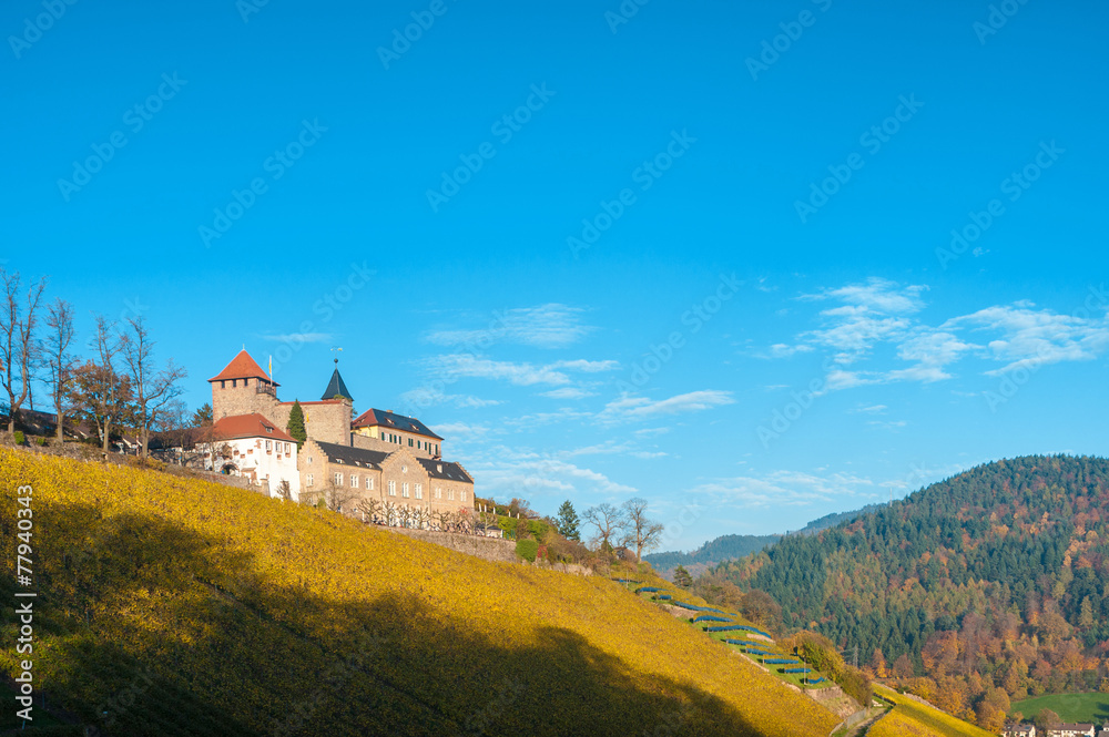 Schloss Eberstein, Gernsbach Obertsrot, Schwarzwald, Baden-Würt