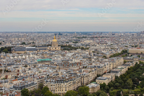 Paris aerial view © ermes86