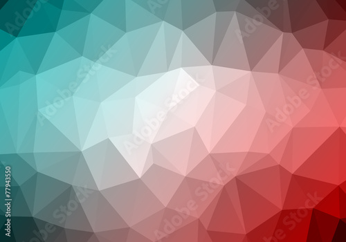 Abstract Vector Retro Triangle Background