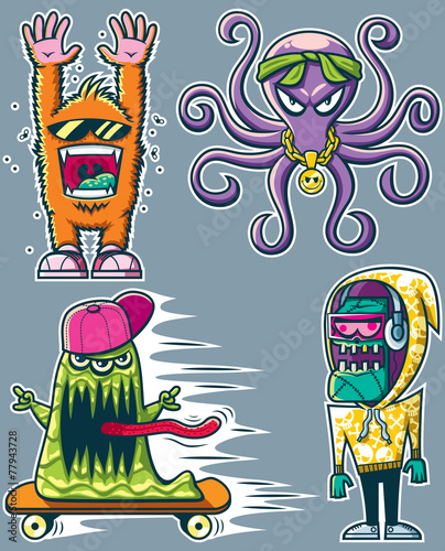Graffiti Monsters