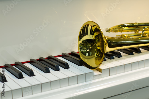 Piano and trumpet